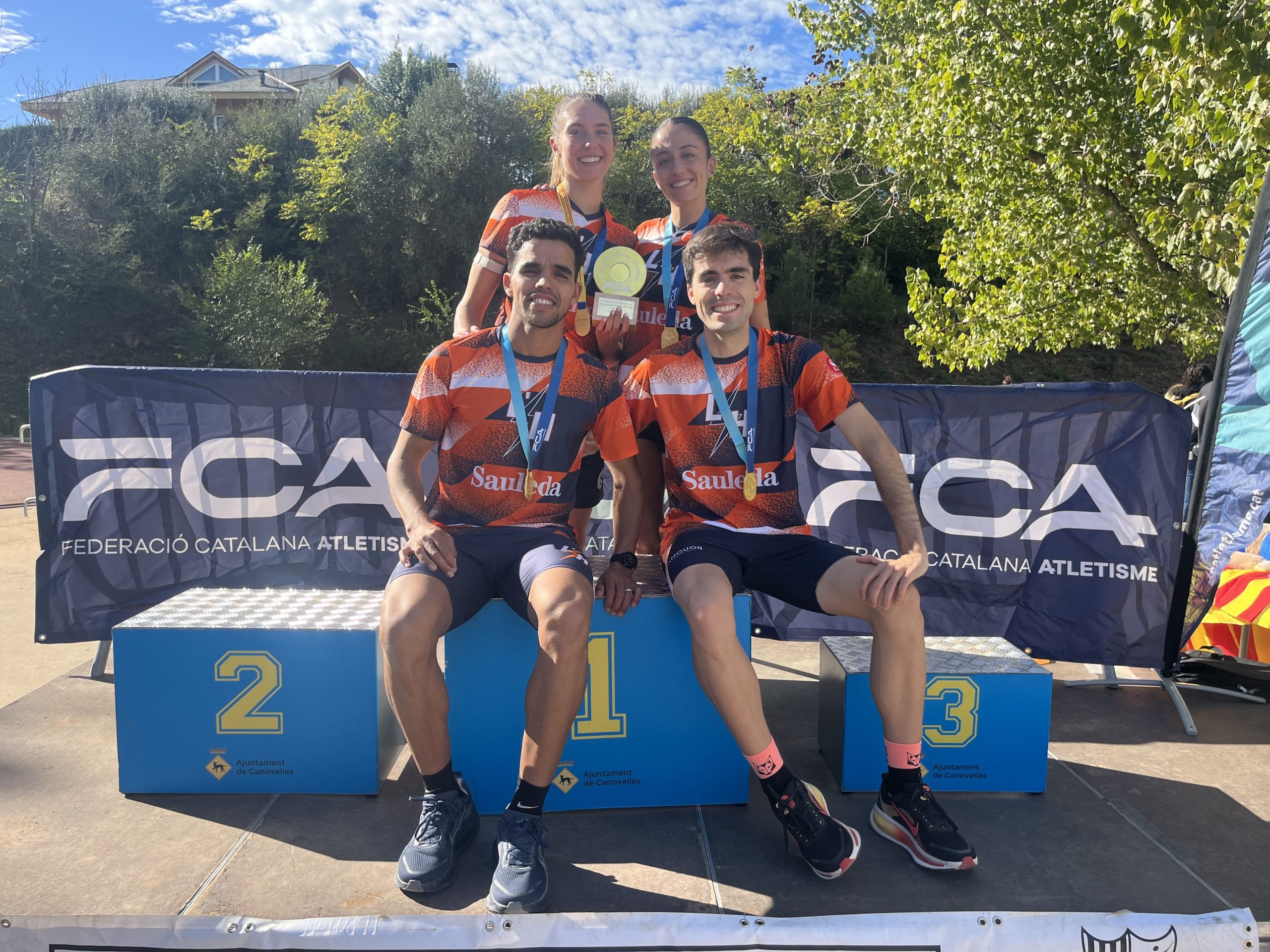 L’Hospitalet Atletisme aconsegueix el tercer triomf consecutiu al català de...